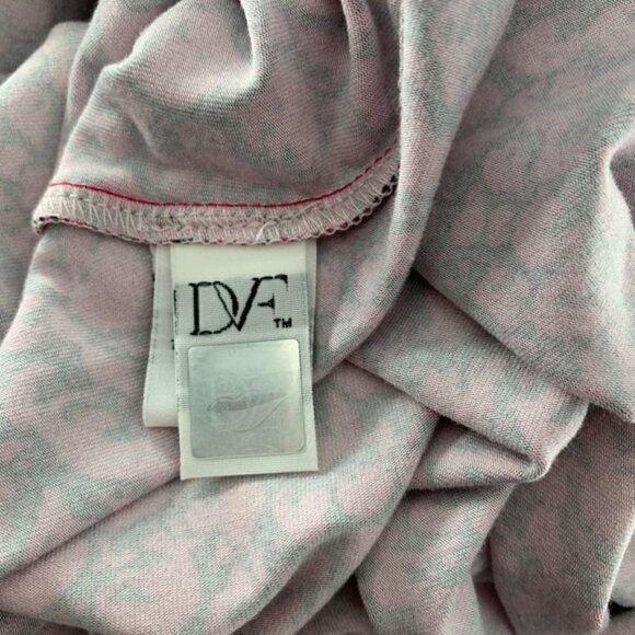 DVF Diane von Furstenberg Reina Dotted Snake tunic dress pink python new 2 - Picture 4 of 5